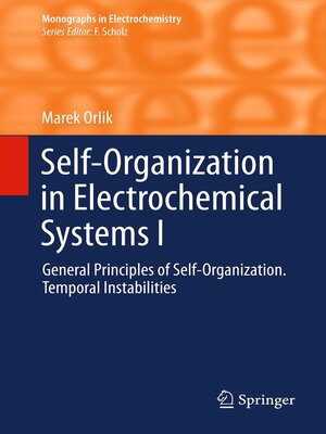 cover image of Self-Organization in Electrochemical Systems I